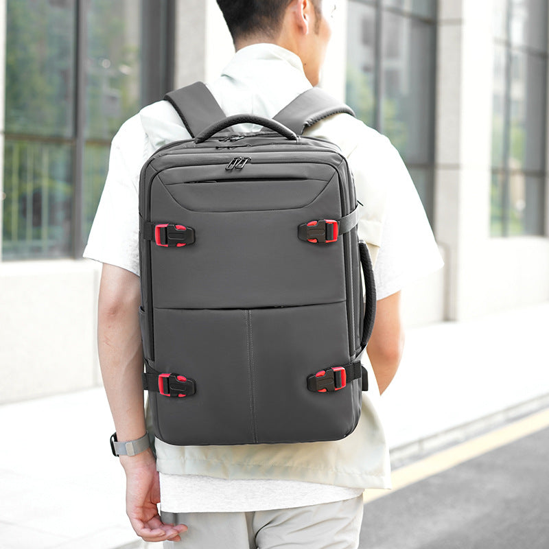 Praktischer Laptop-Rucksack mit Innovativem Sicherheitsfach und Organizer-System Brehn
