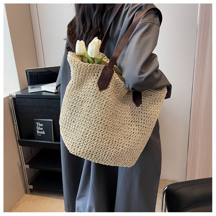 Vielseitige Geflochtene Strandtasche Brehn