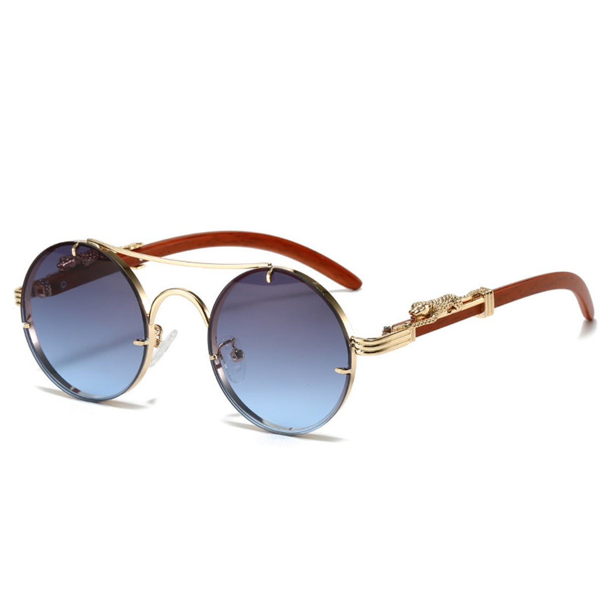 Damen elegante runde Brille Brehn
