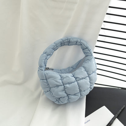 Gepolsterte Mini Schultertasche