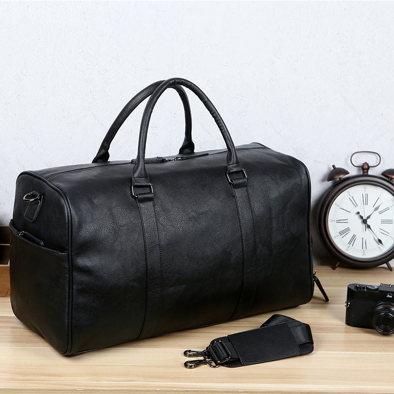 Elegante Reisetasche Aus Hochwertigem Kunstleder Brehn