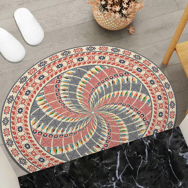 Rundes geometrisches Flächenmatte Brehn