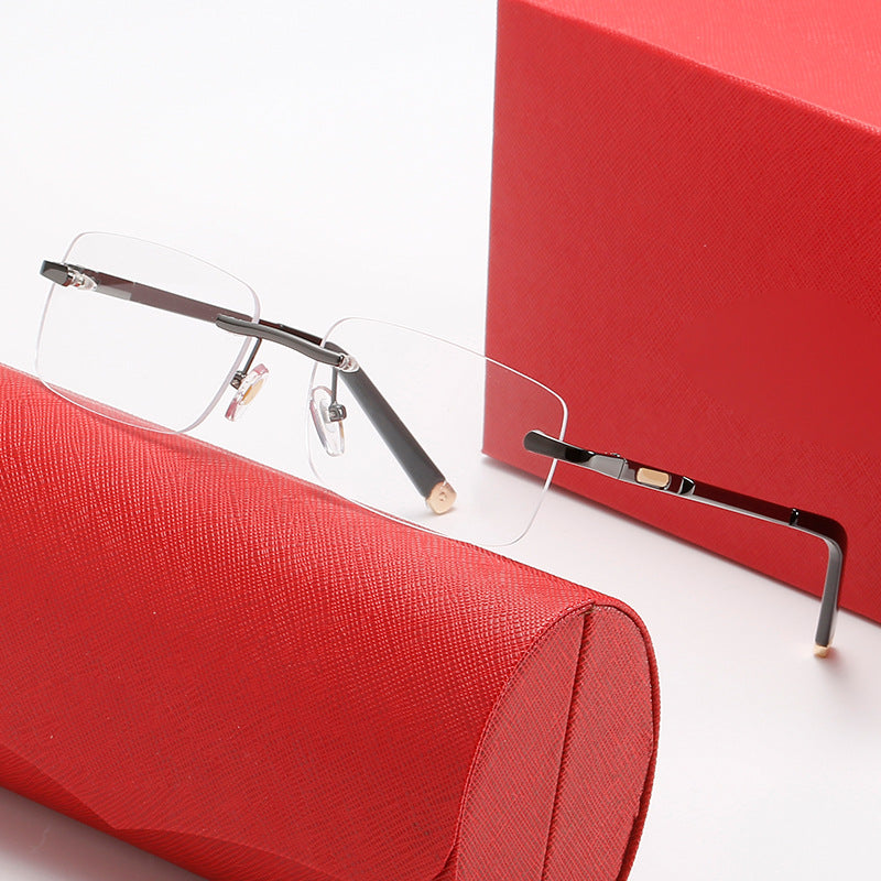 Damen schicke Sonnenbrille mit elegantem Metallrahmen und polarisierenden Gläsern Brehn