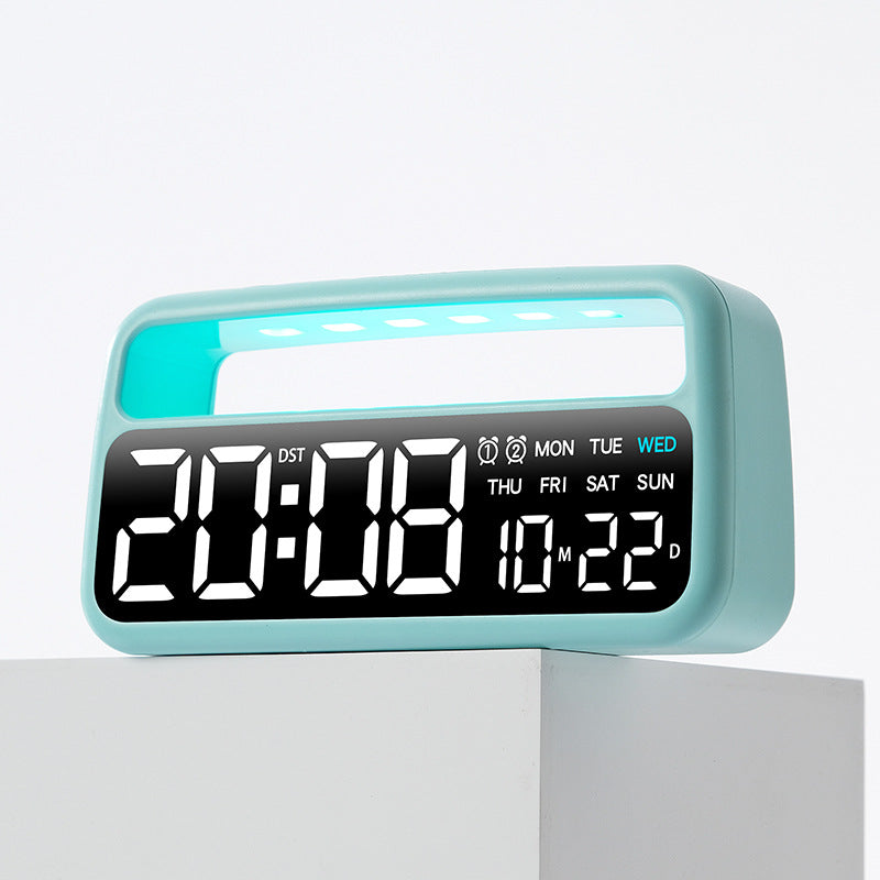 Digitaler Funkwecker mit mehreren Alarmfunktionen Brehn