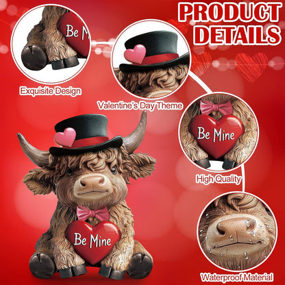Dekorative Highlandrind-Duo Brehn