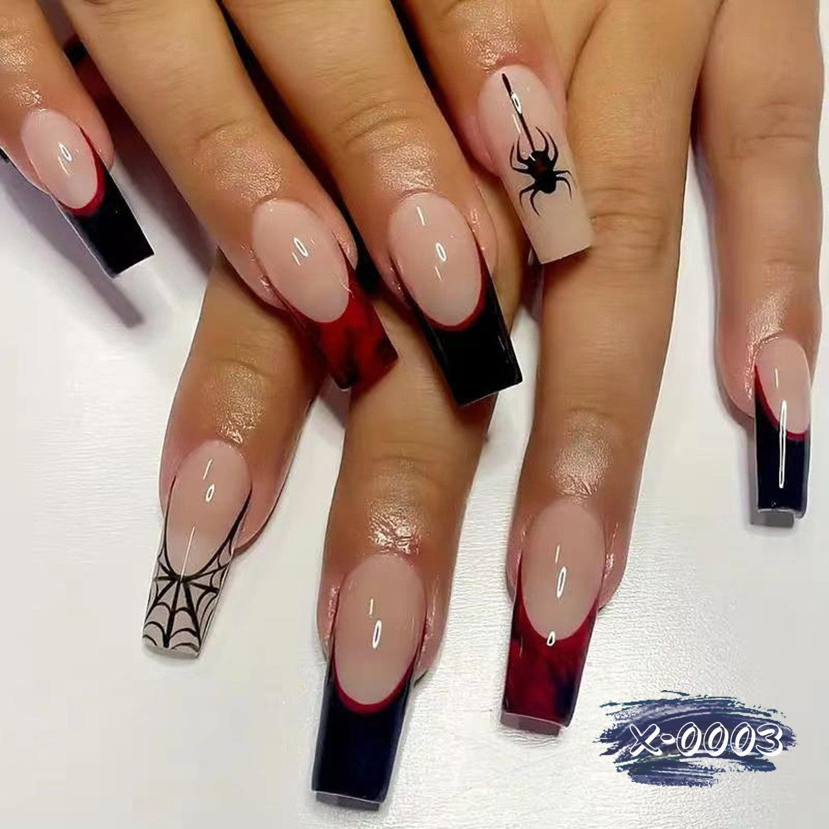 Gothic Halloween Nagelkunst Set