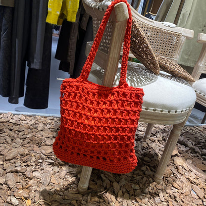 Handgeknüpfte Netz-Tasche Brehn