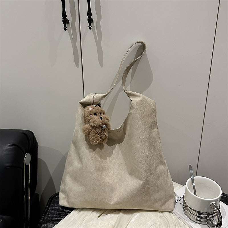 Wildleder Slouchy Hobo Bag Brehn