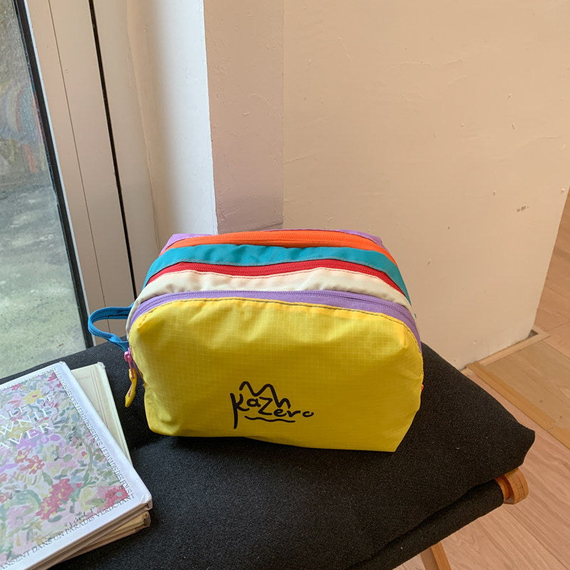 Multi-Reißverschluss Kosmetiktasche Brehn
