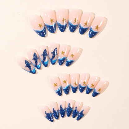 Künstlerisches ozeanisches Nagelkunst-Set Brehn