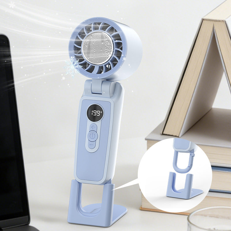 Damen Tragbarer Mini-Hochleistungsventilator mit digitaler Steuerung Brehn