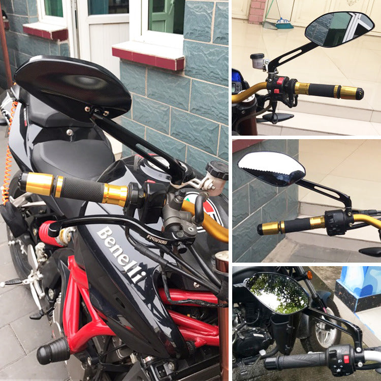 Hochauflösende Motorrad-Rückspiegel Brehn
