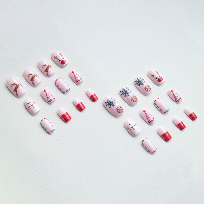 Festliches Feiertags-Nagelkunst-Set