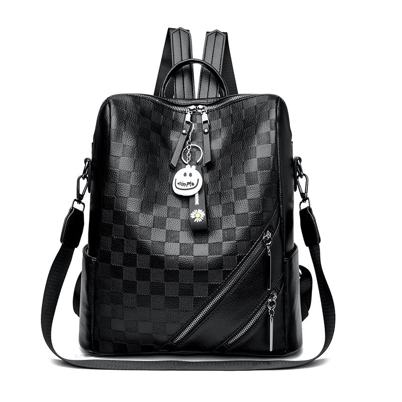 Karomuster Stylischer Rucksack Brehn