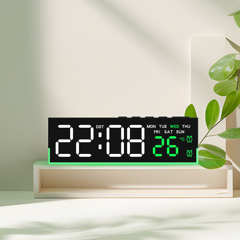 Wecker mit Digitaler Anzeige und Temperaturanzeige Brehn