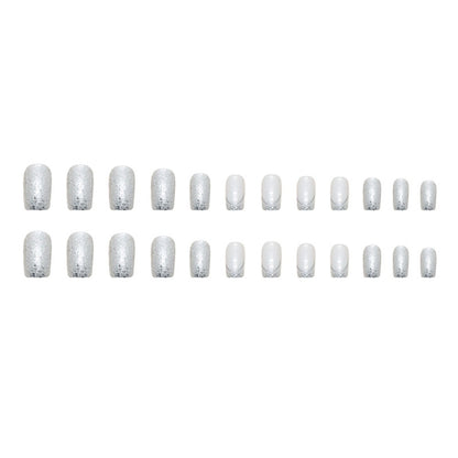 Glamouröse Glitzer-Acrylnagelverlängerungen Brehn