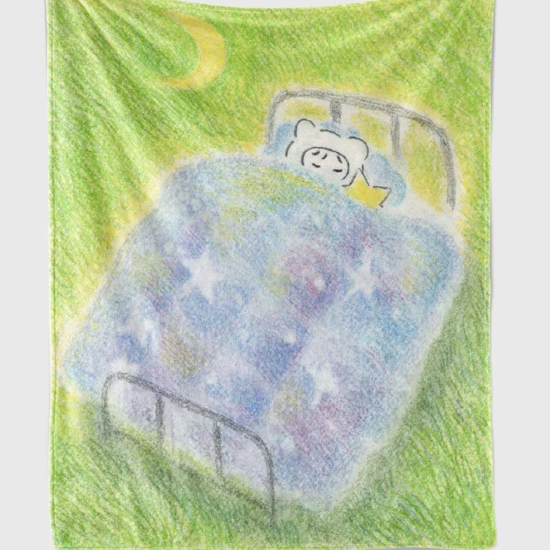 Verspielt Illustriertes Fleece-Decke