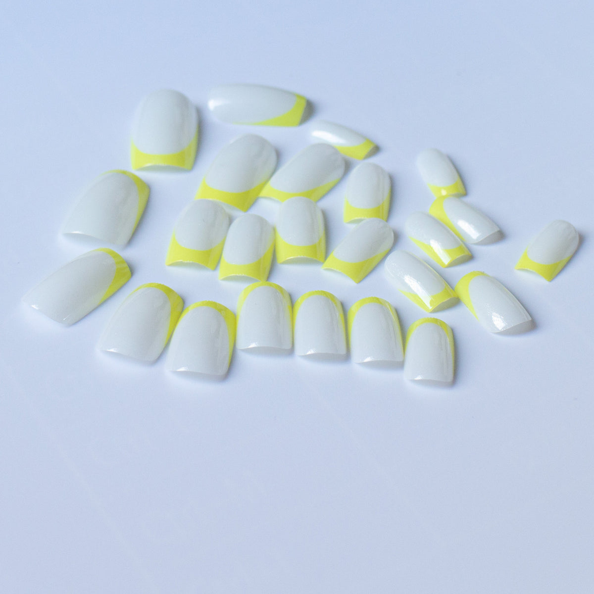 Künstlerisches Nageldesign-Kit mit Neonspitzen