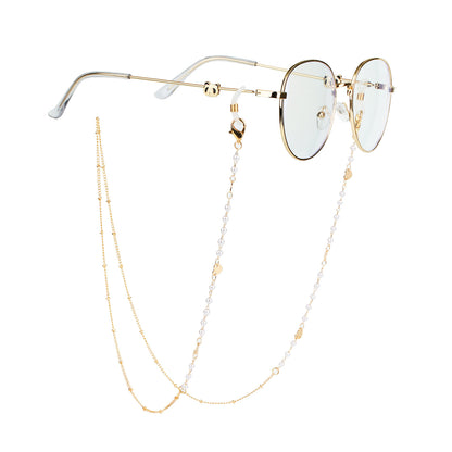 Elegante Brillenkette mit Perlen und Akzenten Brehn