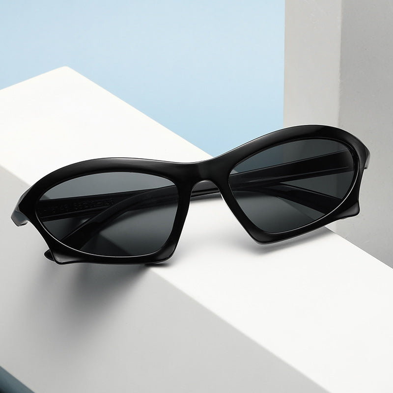 Damen modische Sonnenbrille mit innovativem, ergonomischem Rahmen Brehn