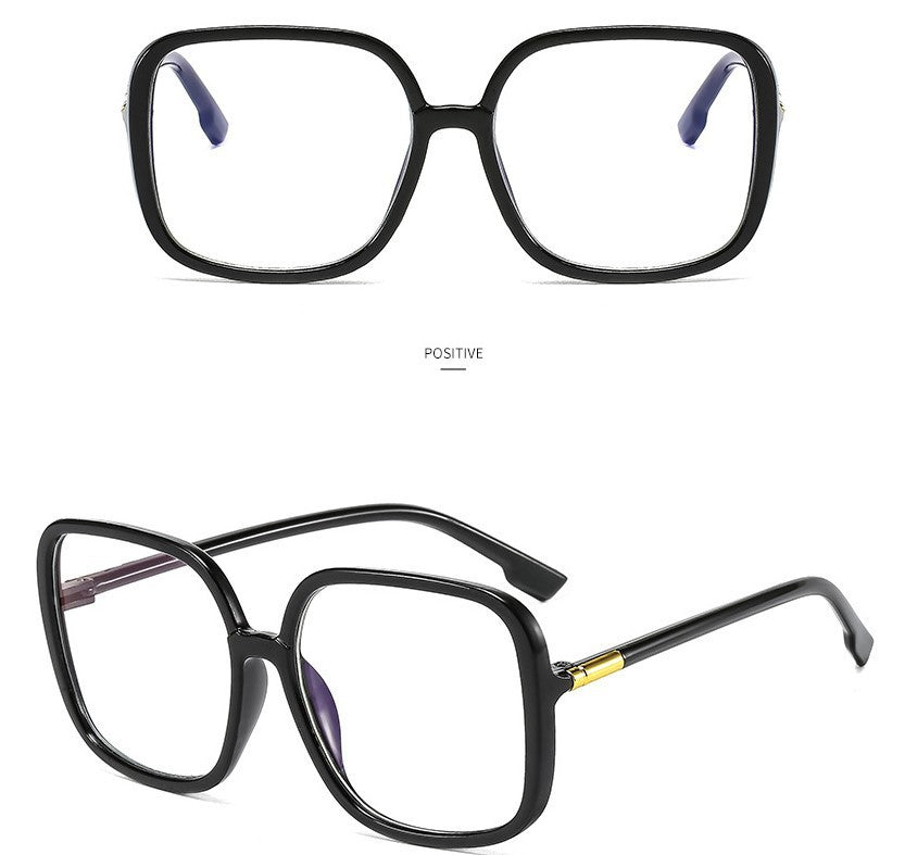 Damen modische klare quadratische Brille Brehn