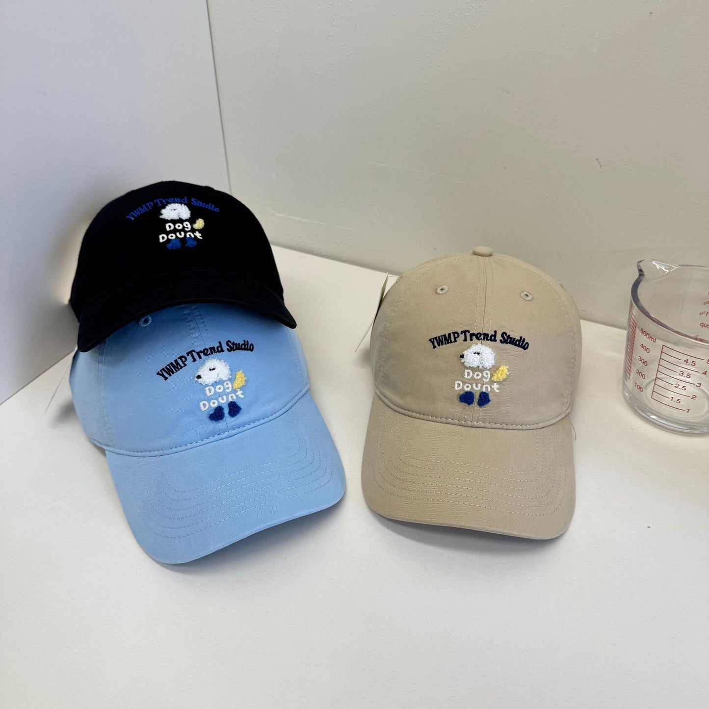 Unisex Bestickte Hundethemen Baseballcap Brehn