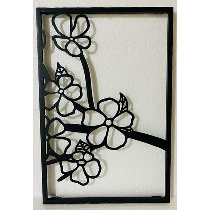 Dekorative florale Metallwandkunst-Panel Brehn