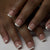 Elegante French Tip Press-On Nagelkunst Brehn