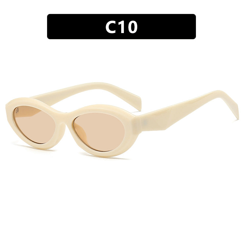 Damen elegante Cat-Eye Sonnenbrille mit schützendem UV-Filter und modischem Rahmen Brehn