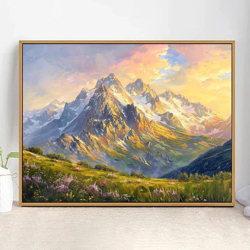 Majestic Mountain Landscape Kunstdruck Brehn
