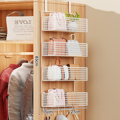 Über-Tür Multi-Ebenen Mesh Aufhängeregale Organizer Rack