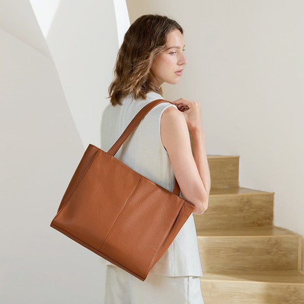 Elegante und Geräumige Ledertasche Brehn
