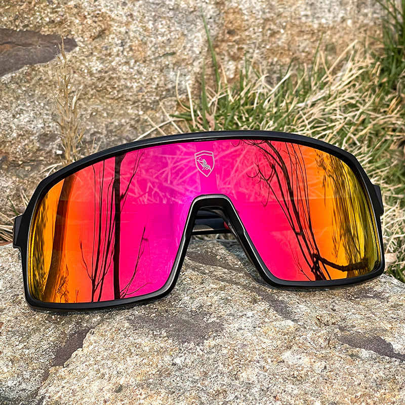 Herren High-Tech Shield Sonnenbrille Brehn