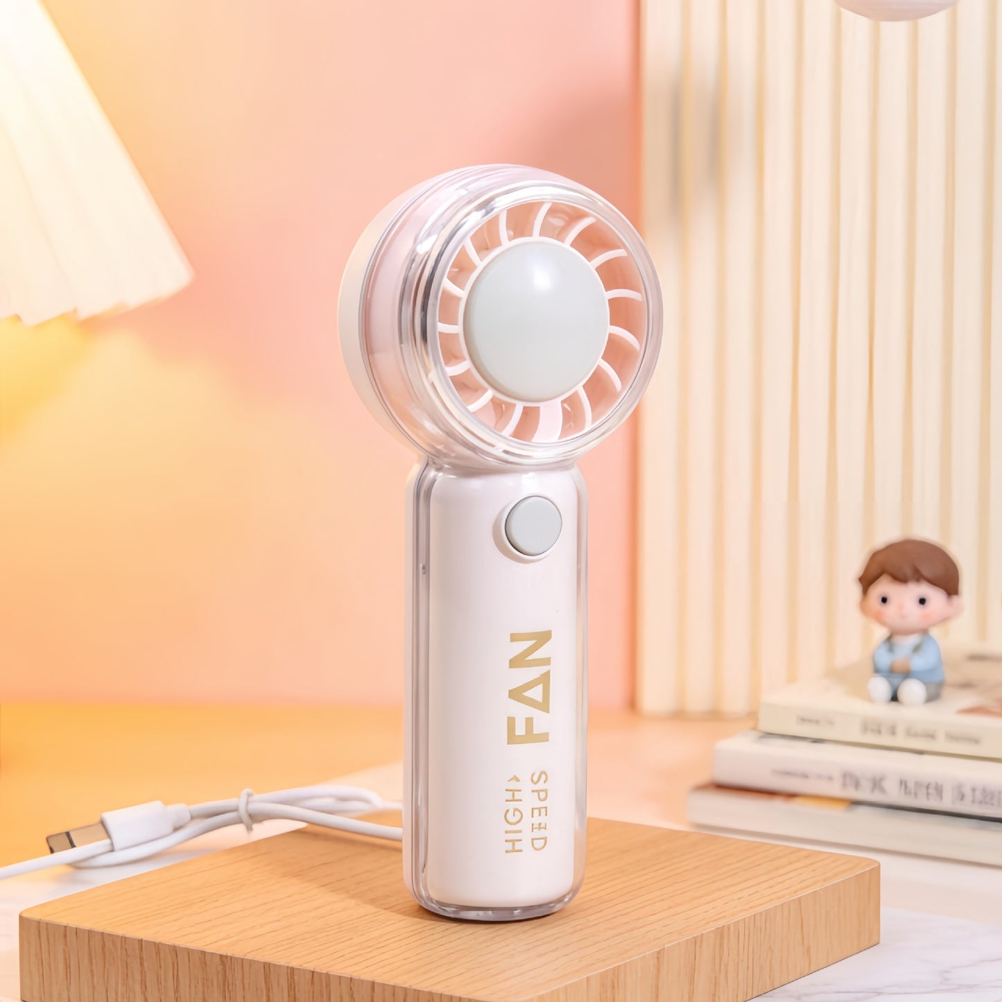 Damen Tragbarer Handventilator mit süßem Tiermotiv Brehn