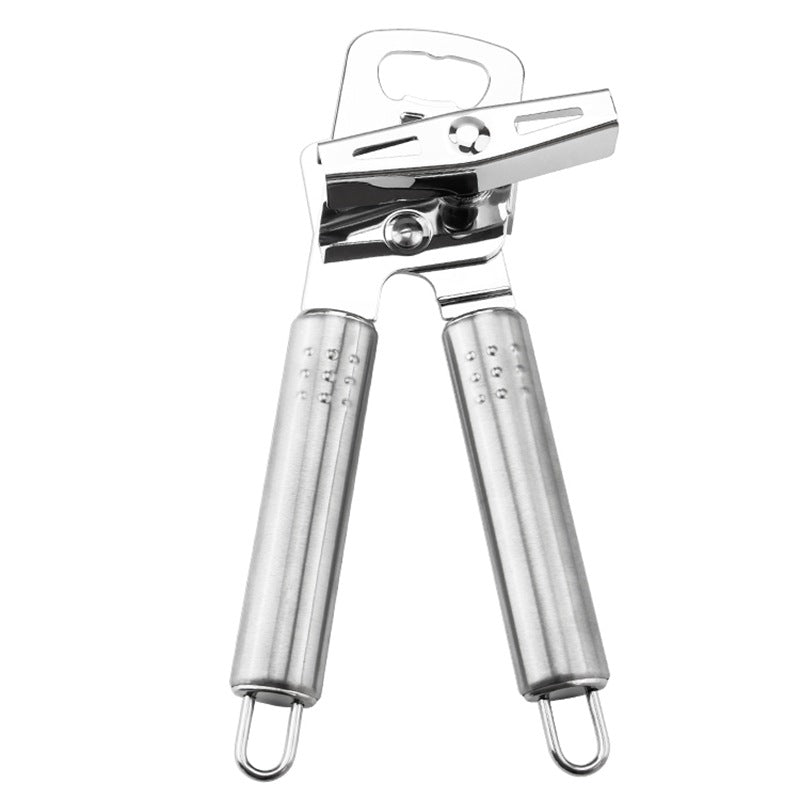 Ergonomischer Edelstahl Dosen- und Glasöffner Brehn