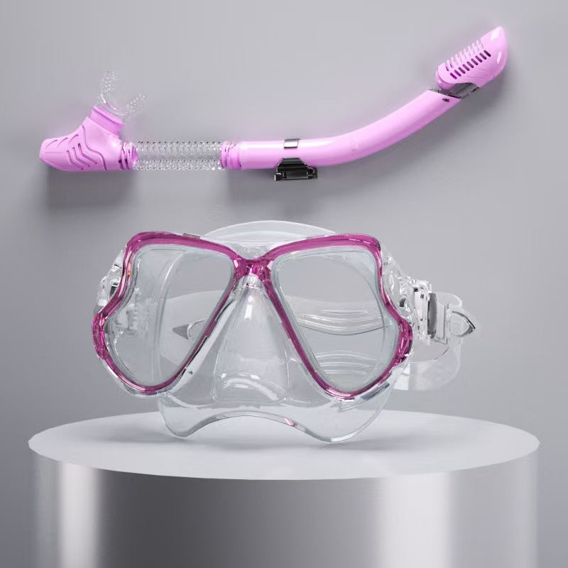 Tauchmaske mit Ergonomischem Design und Einem Flexiblen Schnorchel Brehn