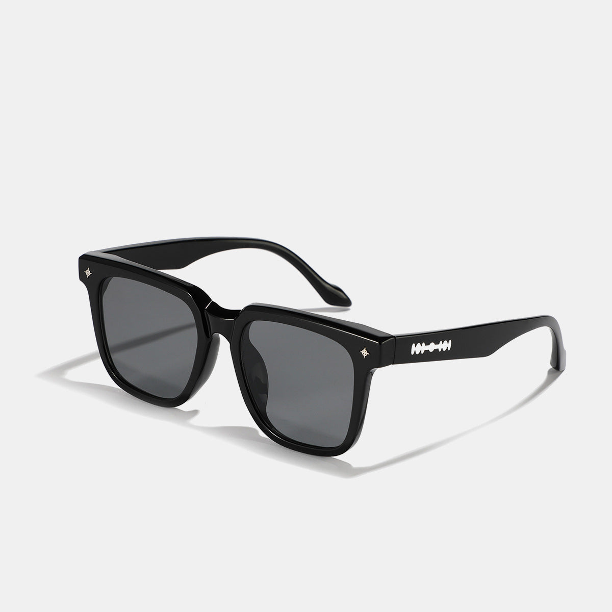 Damen modische quadratische Sonnenbrille mit stilvollem Schildpatt-Design Brehn