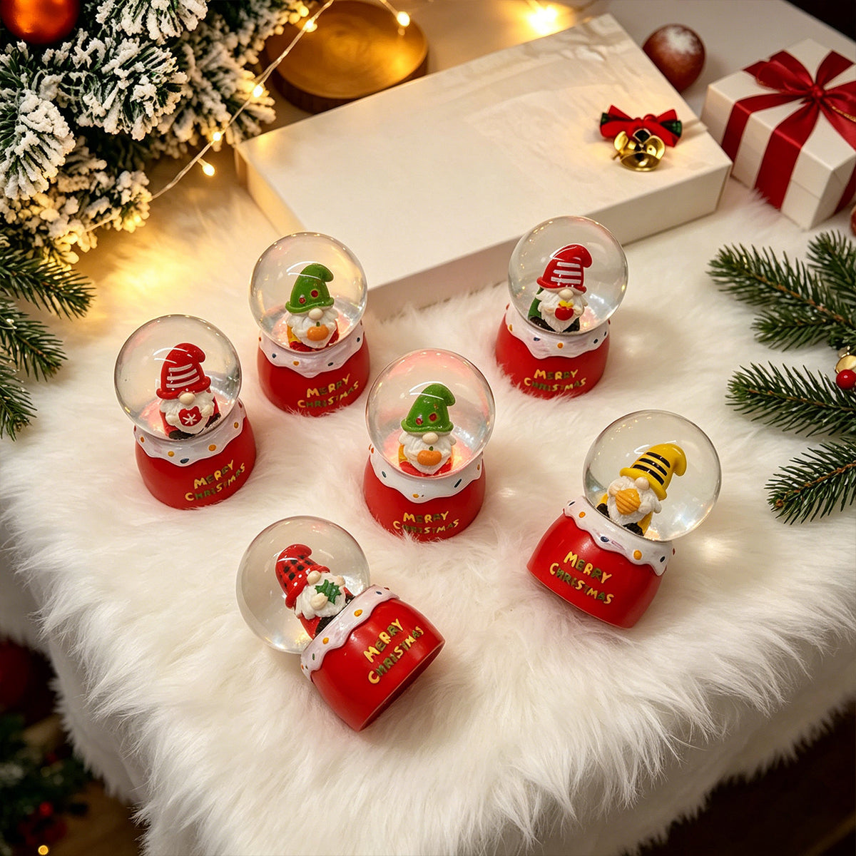 Weihnachts-Schneekugel Brehn