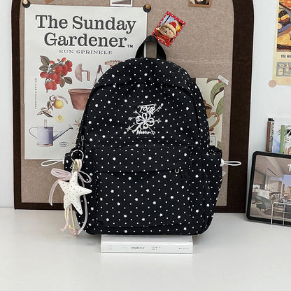Stylische Schachbrettdruck-Rucksack Brehn