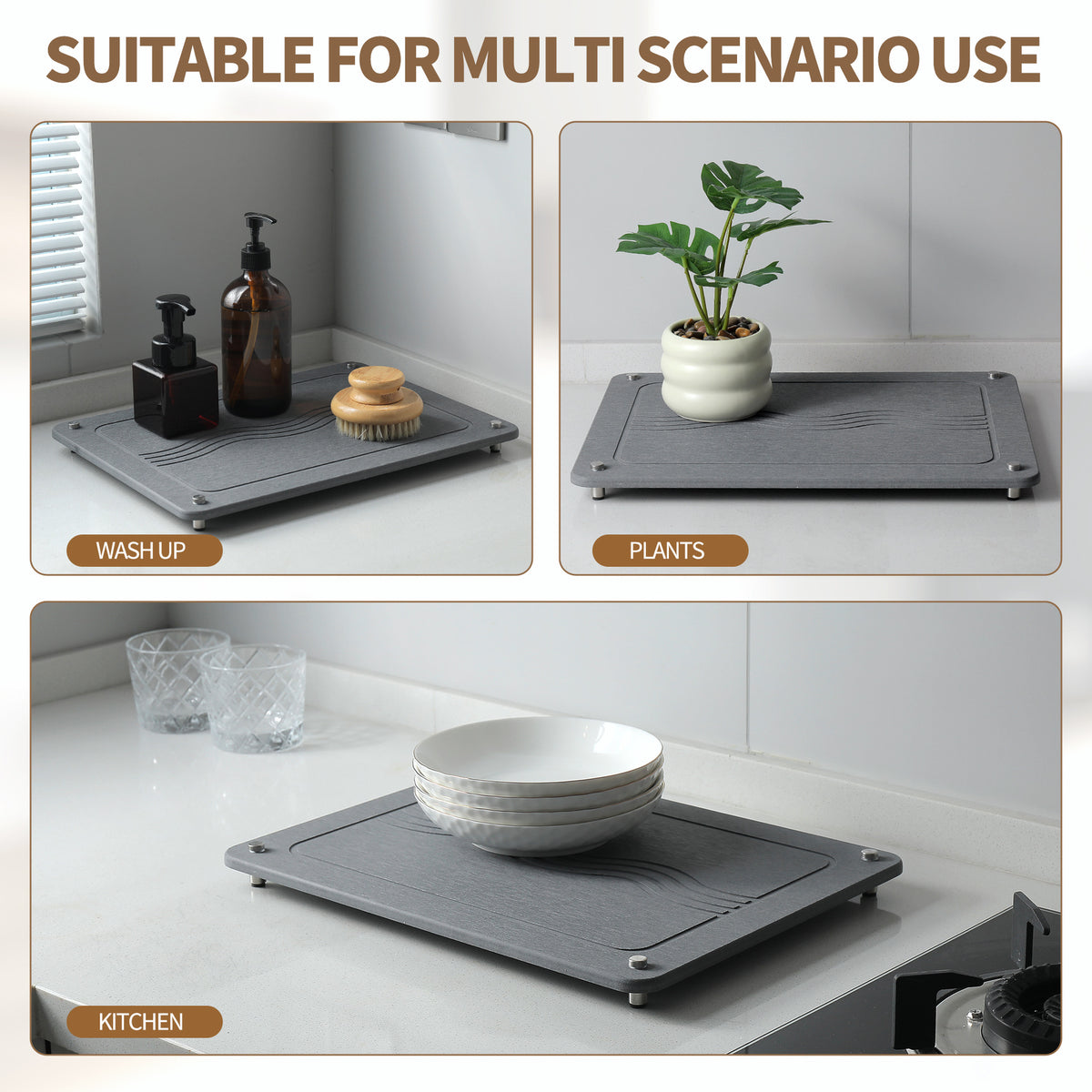 Innovative Diatomaceous Stone Trockenmatte