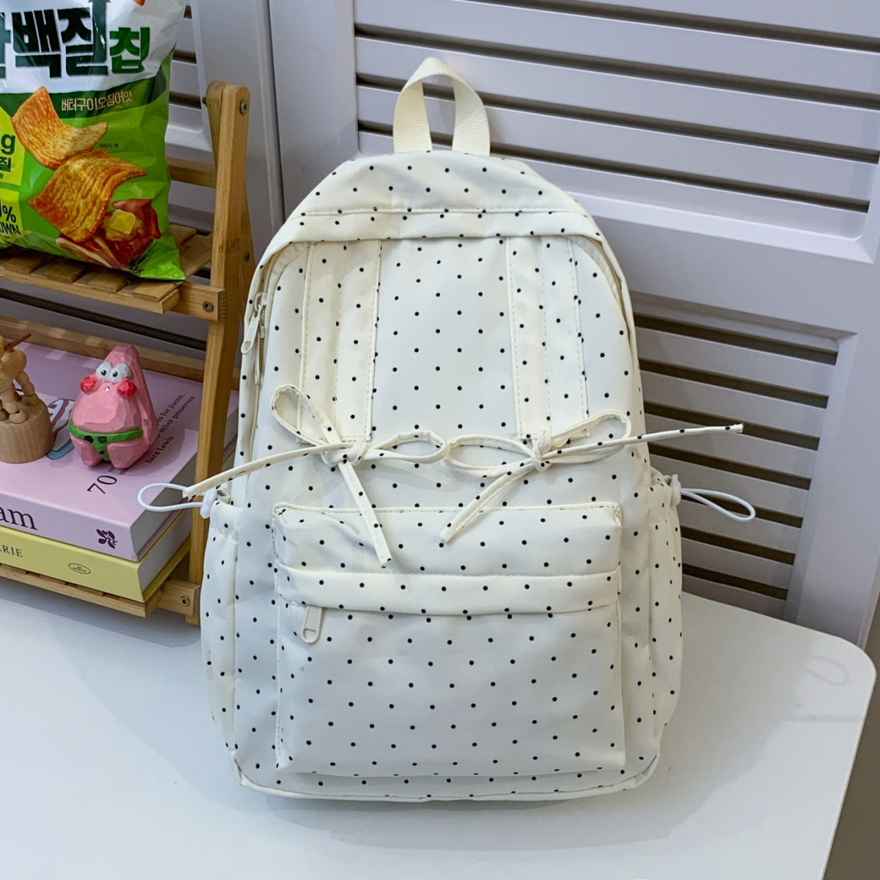 Punktet mönd Laptop Rucksack