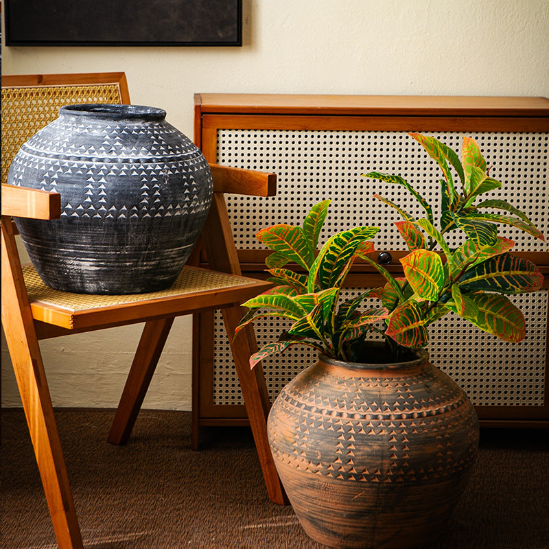 Handgefertigte Dekorative Keramikvase Brehn