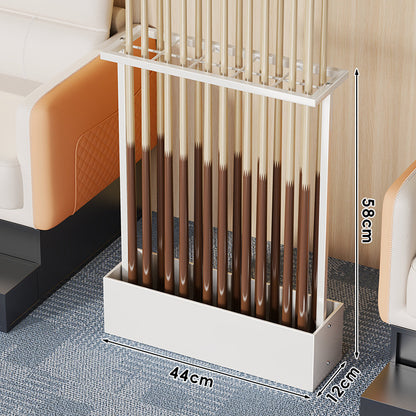 Freistehender Metall Billard Queue Rack mit Multi-Slot Oberhalter und beschwertem Sockel