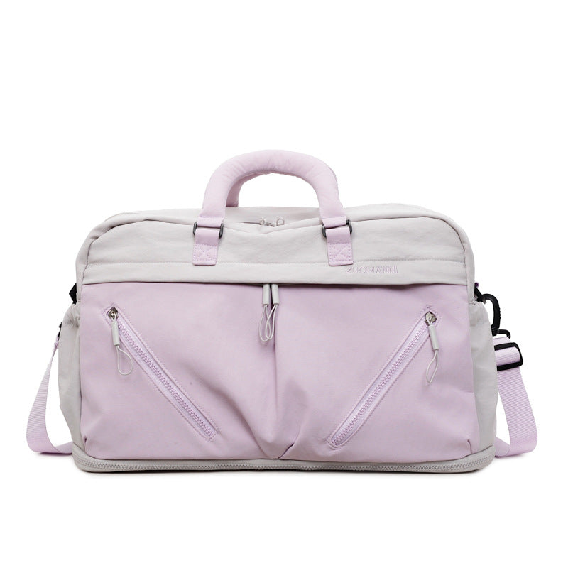 Stylische Wochenendtasche mit doppeltem Fach