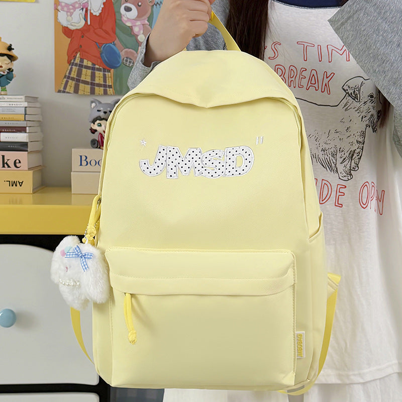 Trendy lässiger Tagesrucksack mit süßem Charakterakzent Brehn