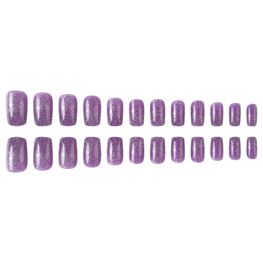 Sparkling Glitter Gel Nagel Wraps Brehn