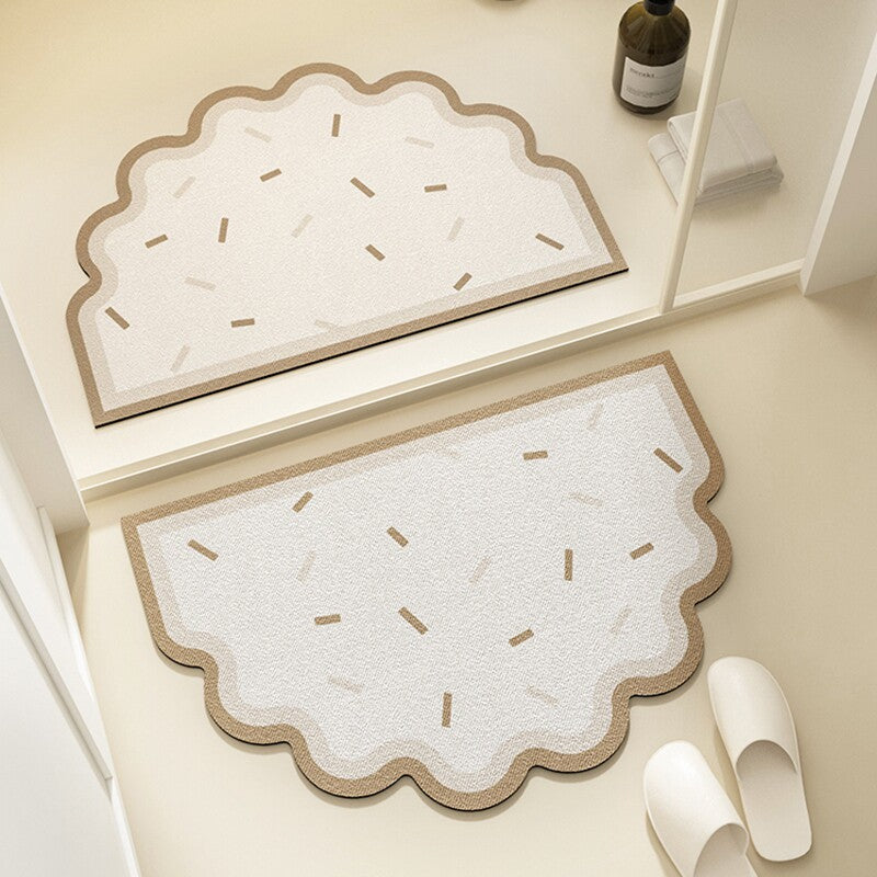 Floral Pattern Badmatte Brehn