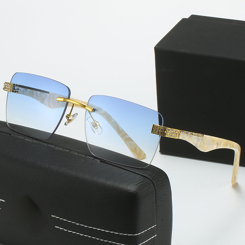Damen modische Sonnenbrille im eleganten quadratischen Design Brehn