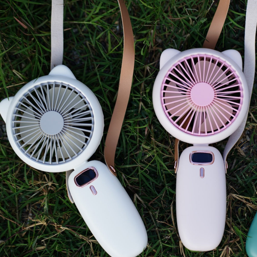 Unisex Tragbarer Handventilator im kreativen Tierdesign Brehn