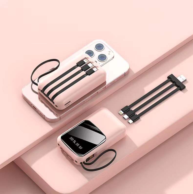 Tragbare Powerbank mit Mehreren Anschlüssen Brehn